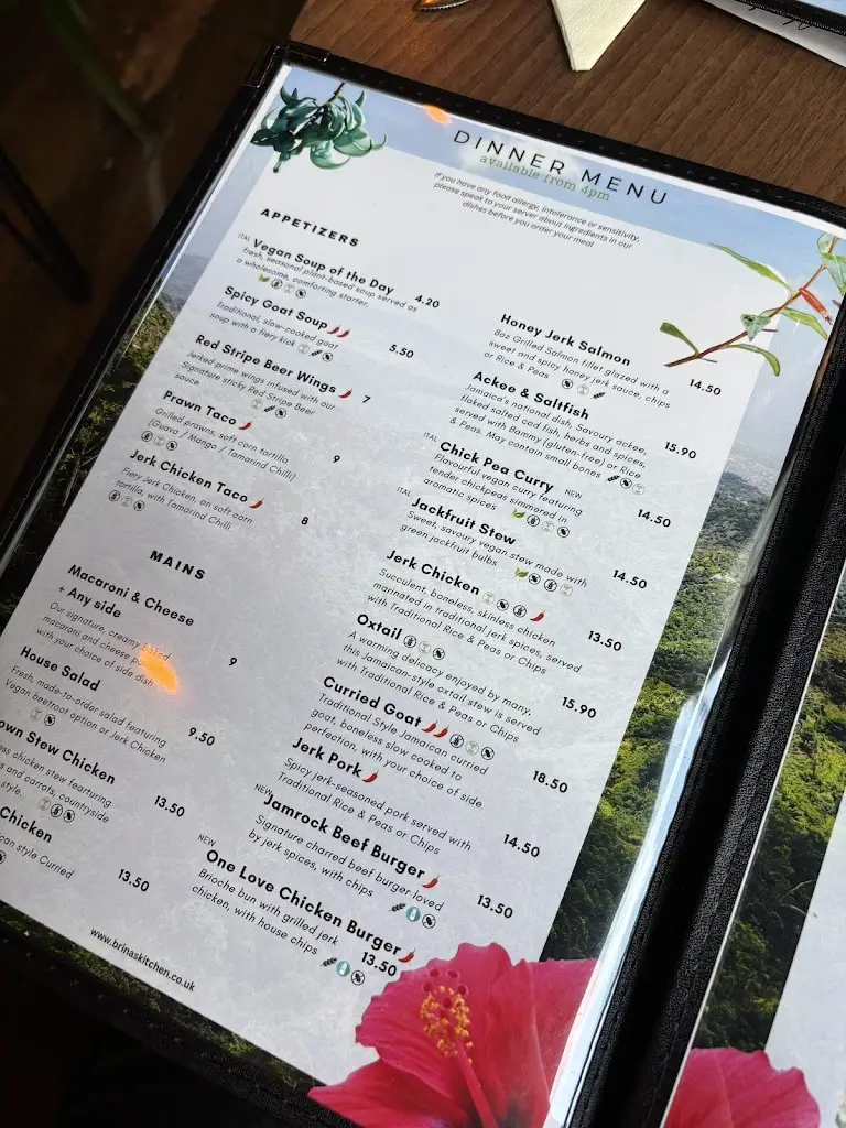 Menu_Brina's Jamaican Kitchen_Laurieston_image_4