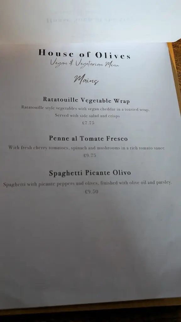 Menu_House of Olives Falkirk_Laurieston_image_2