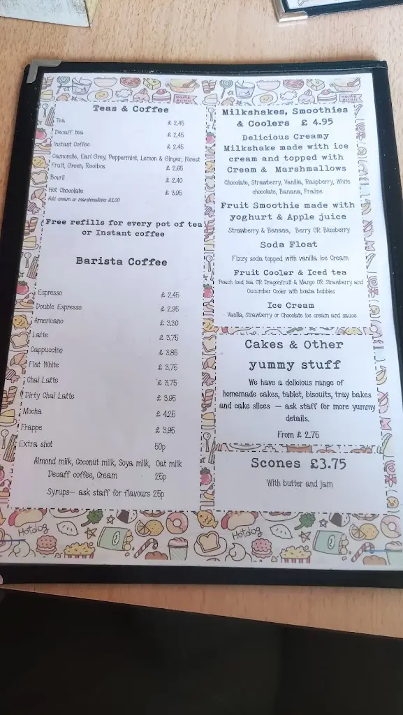 Menu_The Fork & Mustard_Laurieston_immagine_2