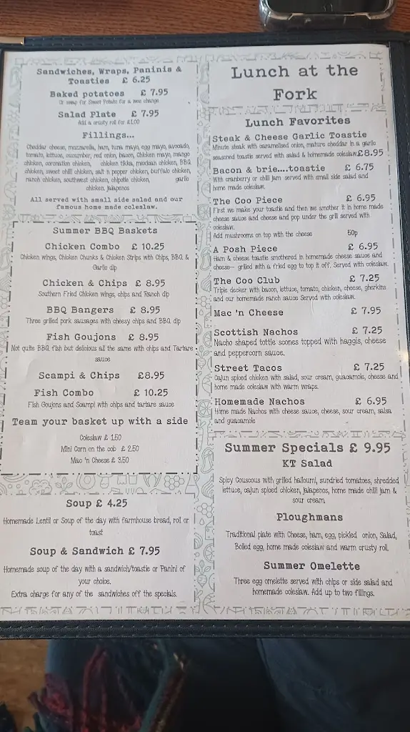 Menu_The Fork & Mustard_Laurieston_immagine_4