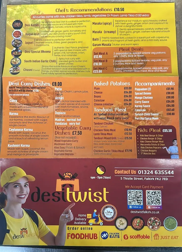 Menu_Desi Twist_Laurieston_image_1
