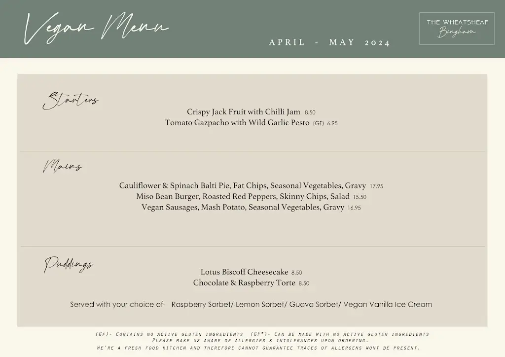 Menu_The Wheatsheaf Pub, Restaurant & Rooms_Bingham_image_4