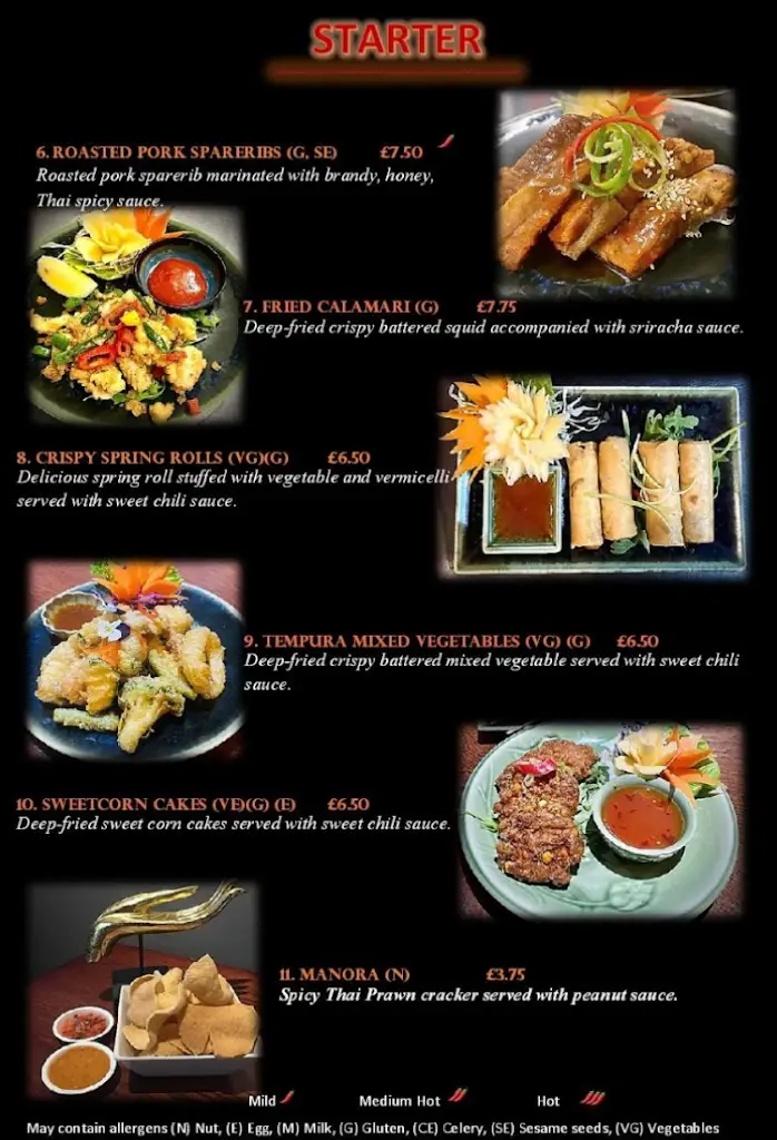 Menu_Erawan Thai Restaurant_Laurieston_immagine_4