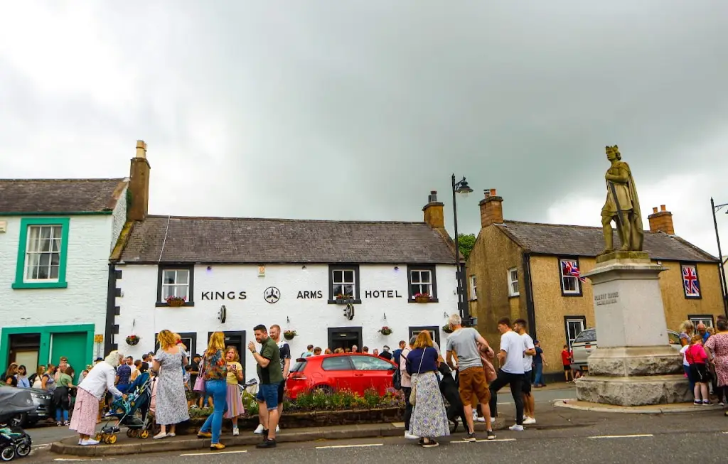 Kings Arms restaurant in Lochmaben