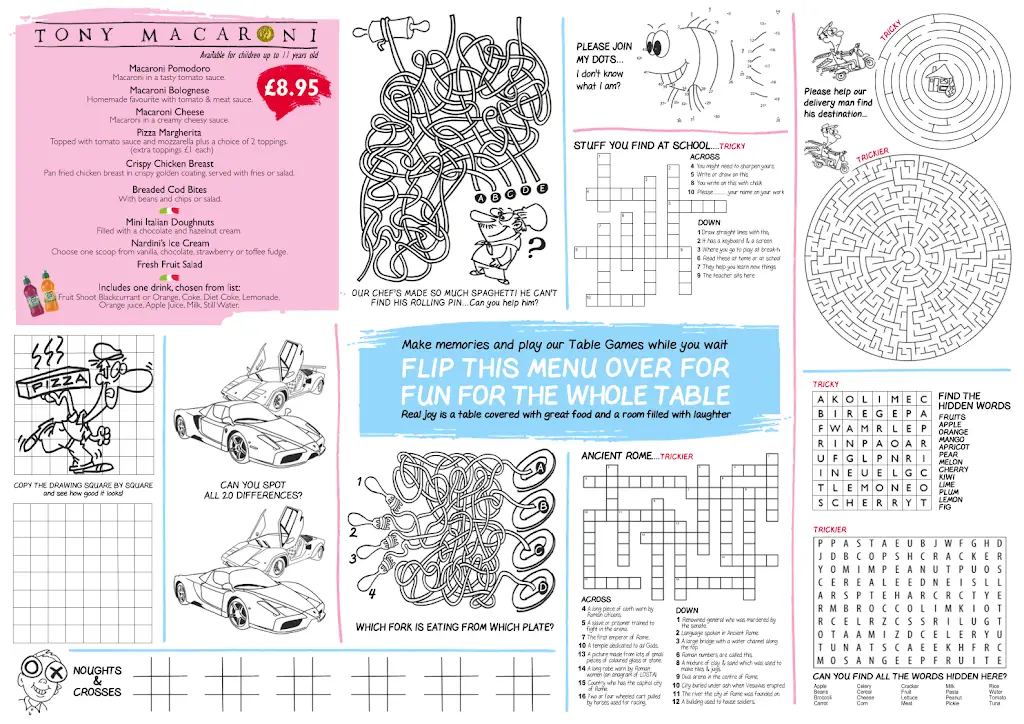 Menu_Tony Macaroni - Straiton_Loanhead_image_2