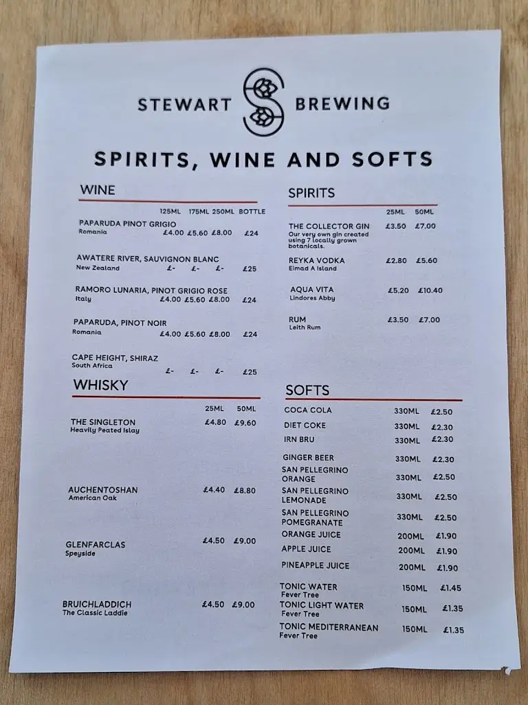 Menu_Stewart Brewing_Loanhead_image_2
