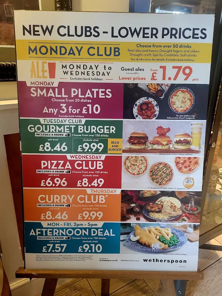 Menu_The Butter Cross - JD Wetherspoon_Bingham_image_1