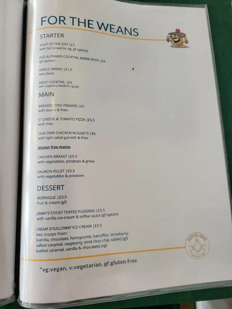 Menu_Masonic Arms_Kirkcudbright_image_4