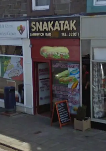 Snakatak restaurant in Kirkcudbright