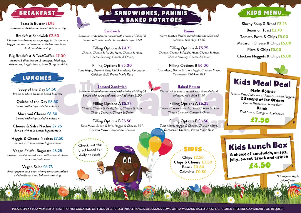 Menu_The Cocoabean Company_Kirkcudbright_image_3