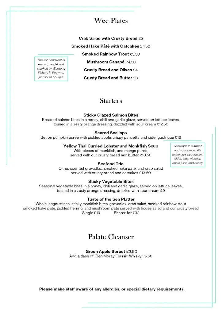 Menu_Catch 79 Seafood Bistro_Lhanbryde_image_3