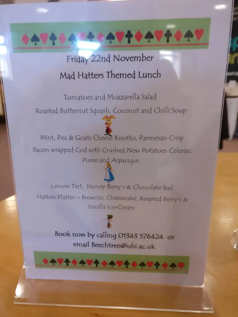 Menu_The Beechtree Restaurant_Lhanbryde_image_1