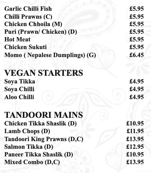 Menu_Himalayan Bingham_Bingham_immagine_4