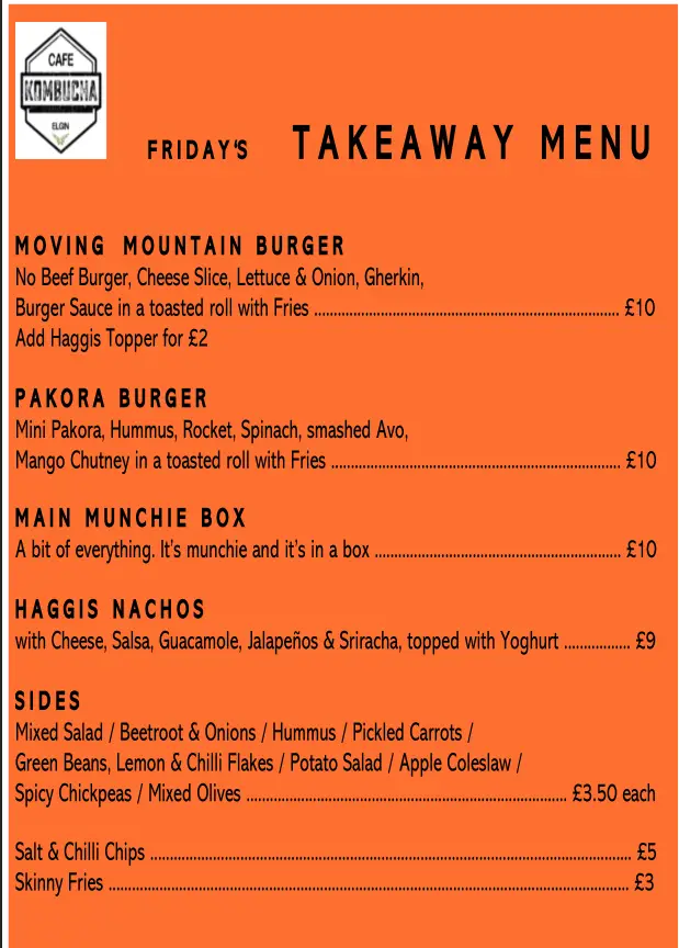 Menu_Café Kombucha_Lhanbryde_image_1