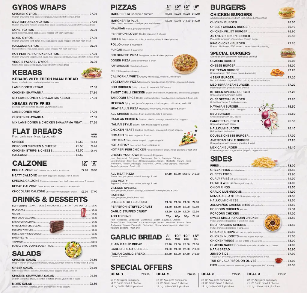 Menu_The Village Kitchen_Bingham_image_1