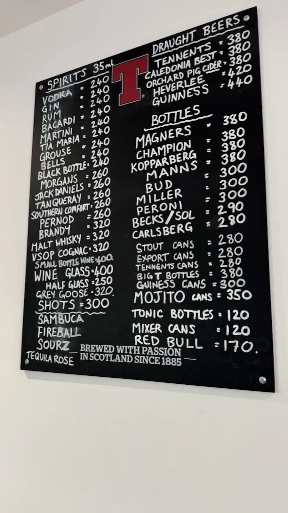 Menu_The Old Ship Inn_Lochgelly_image_1