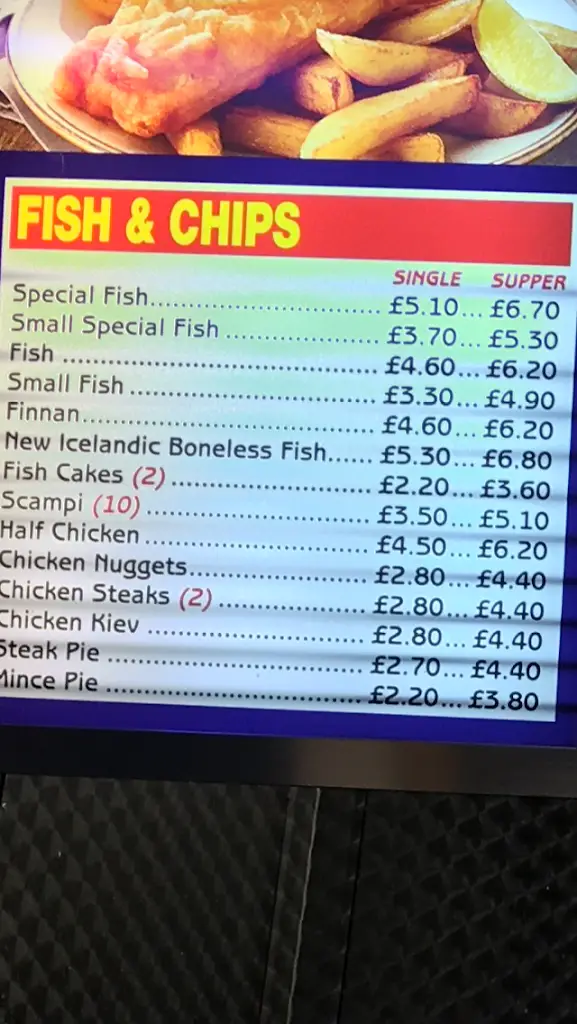 Menu_The Golden Fry Takeaway Lochgelly_Lochgelly_image_1