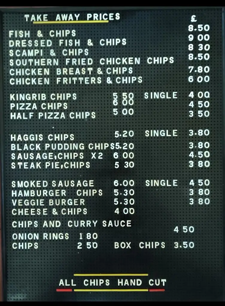 Menu_Castle Cafe • Traditional Italian Cafe • Est 1930_Mauchline_image_1