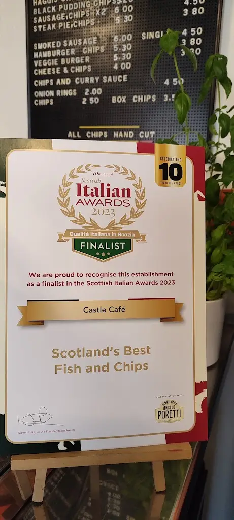 Menu_Castle Cafe • Traditional Italian Cafe • Est 1930_Mauchline_image_4