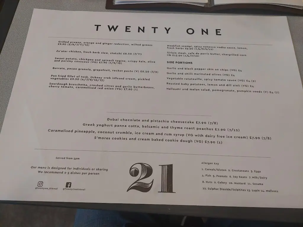 Menu_Twenty One_Kirkwall_image_1