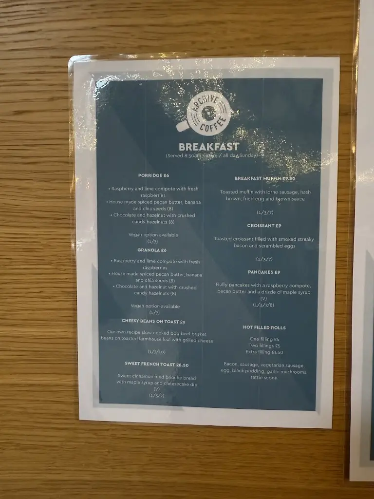 Menu_Archive Coffee_Kirkwall_image_1