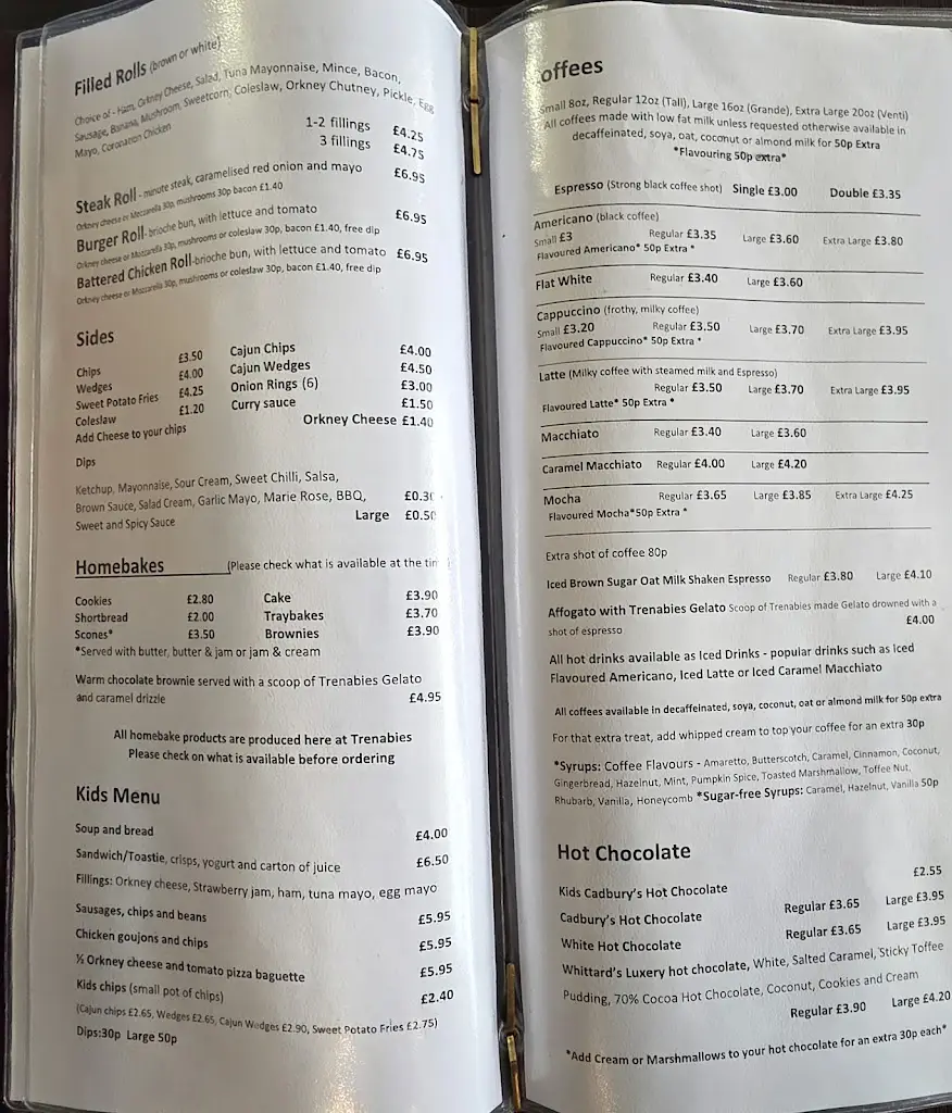 Menu_Trenabies Cafe Bistro_Kirkwall_image_2