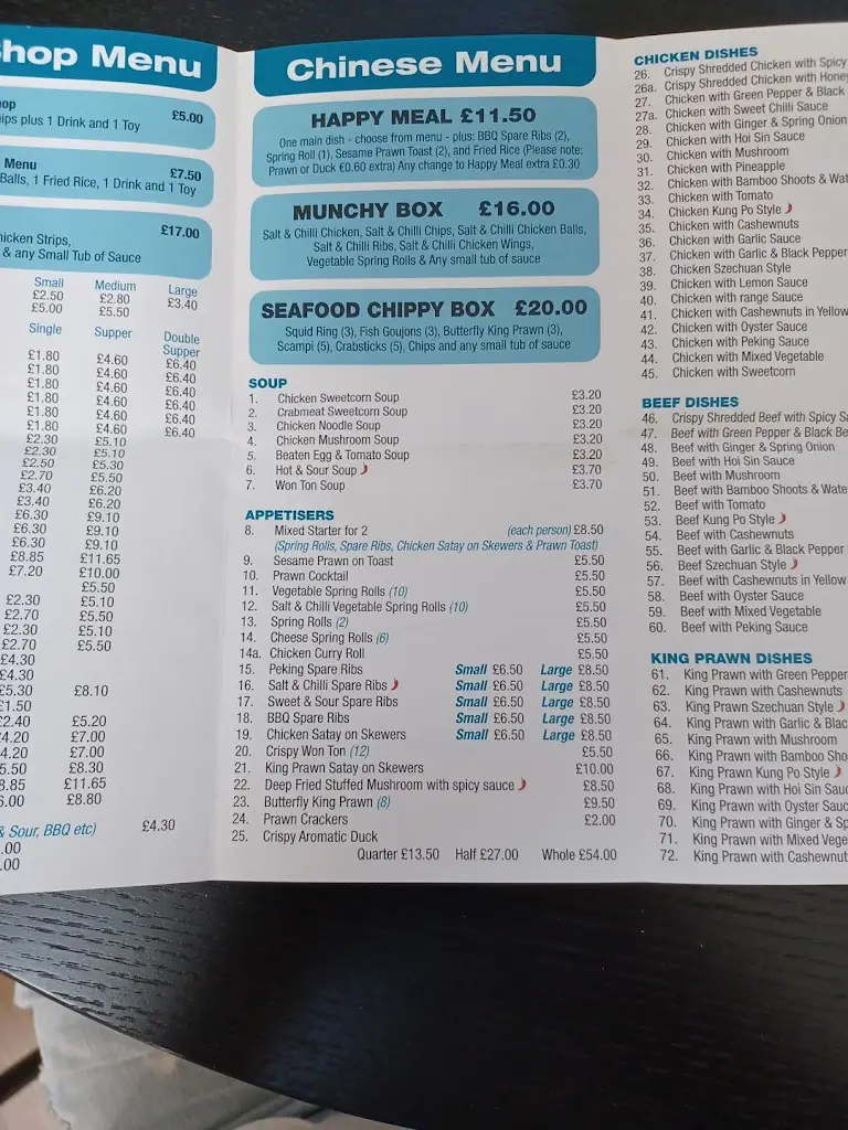 Menu_Willows Takeaway_Kirkwall_image_3