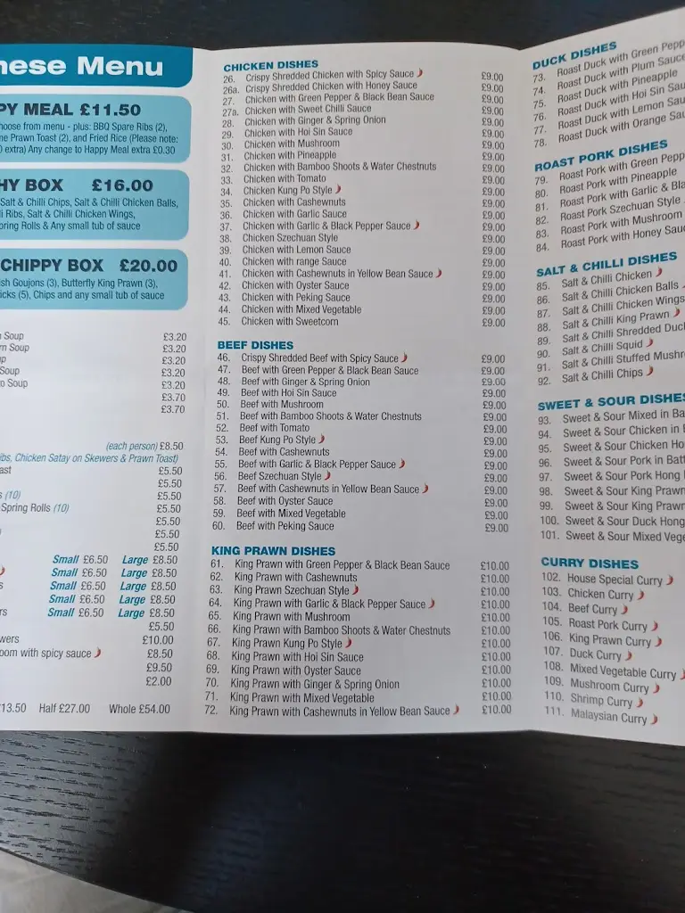 Menu_Willows Takeaway_Kirkwall_image_4