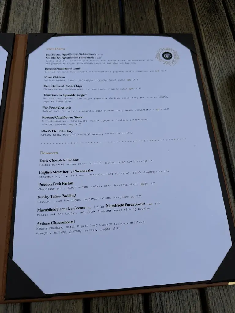 Tom Browns restaurant in Bingham