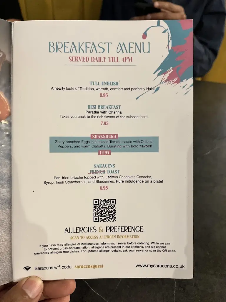 Menu_Saracens Cafe_Bingham_image_2