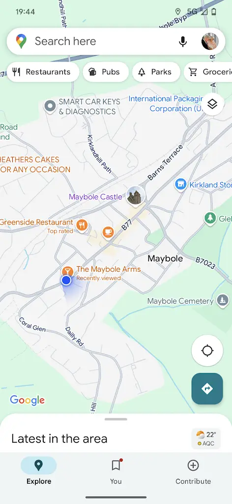 Debra Cameron_The Maybole Arms_Maybole_review