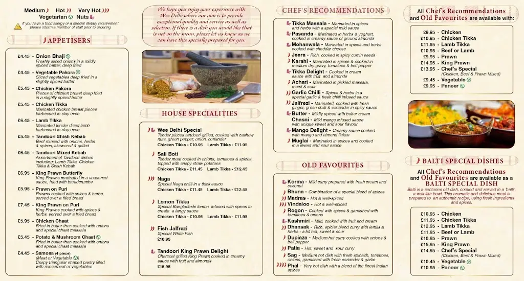 Menu_Wee Delhi_Milton of Leys_image_1