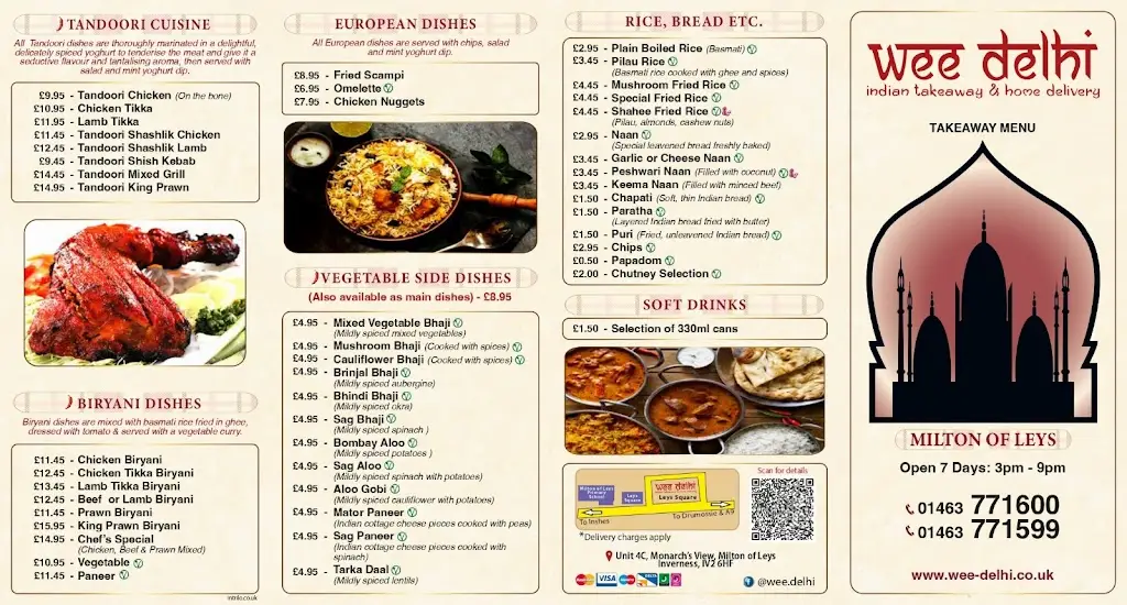 Menu_Wee Delhi_Milton of Leys_image_2