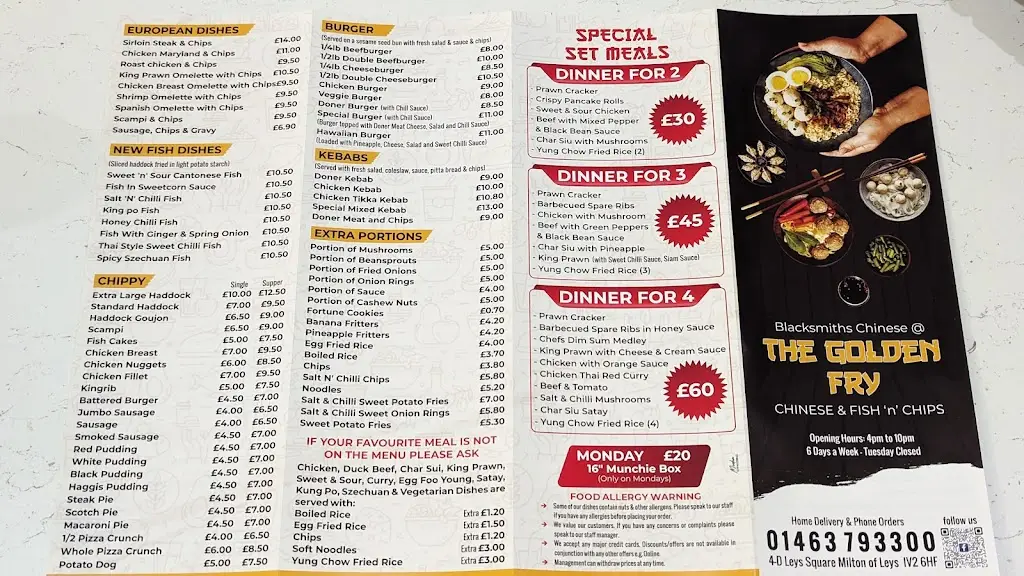 Menu_The Golden Fry_Milton of Leys_image_1
