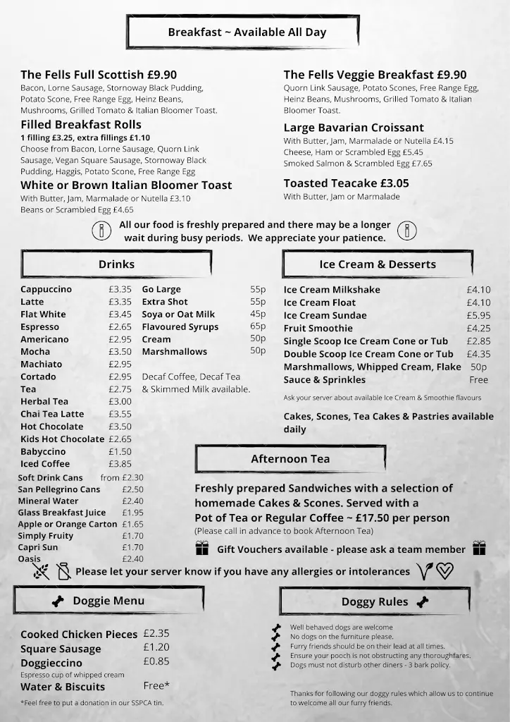Menu_The Fells Coffee House_Milton of Campsie_image_2