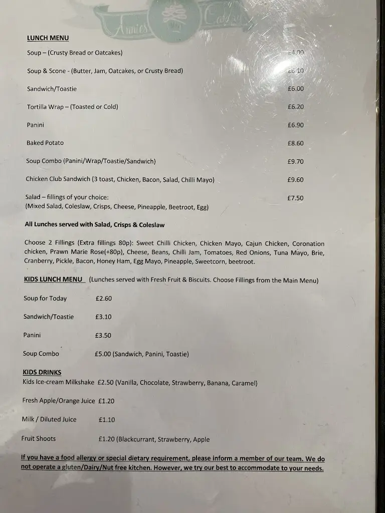 Menu_Annies Cakery_Macduff_image_1