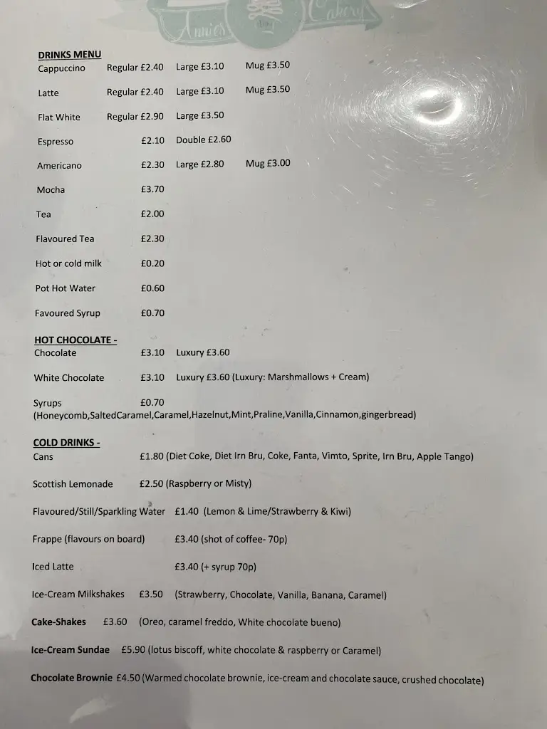 Menu_Annies Cakery_Macduff_image_3