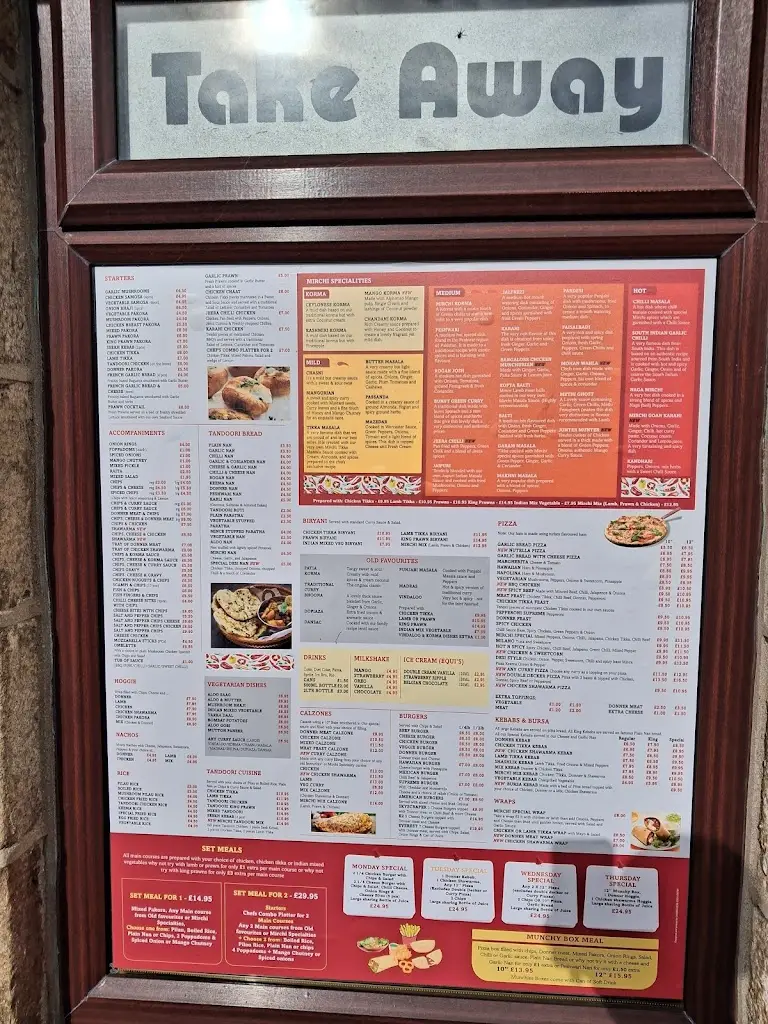 Menu_Mirchi Indian Takeaway Mintlaw Peterhead_Mintlaw_image_1