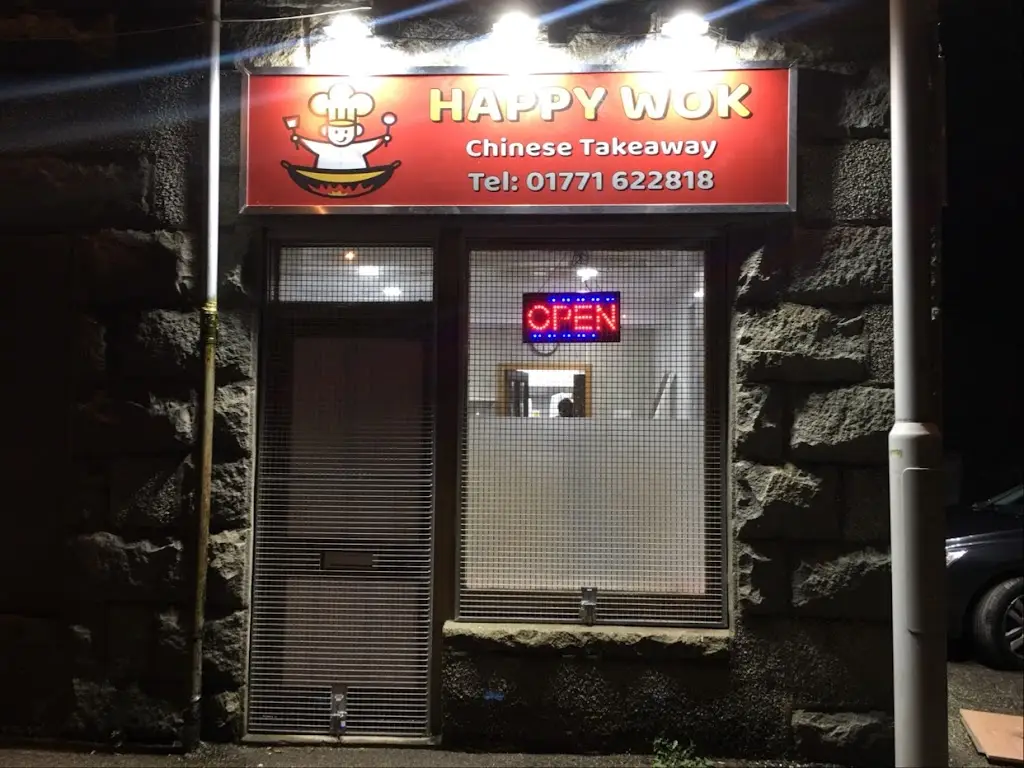 Happy Wok Chinese Takeaway restaurant in Mintlaw