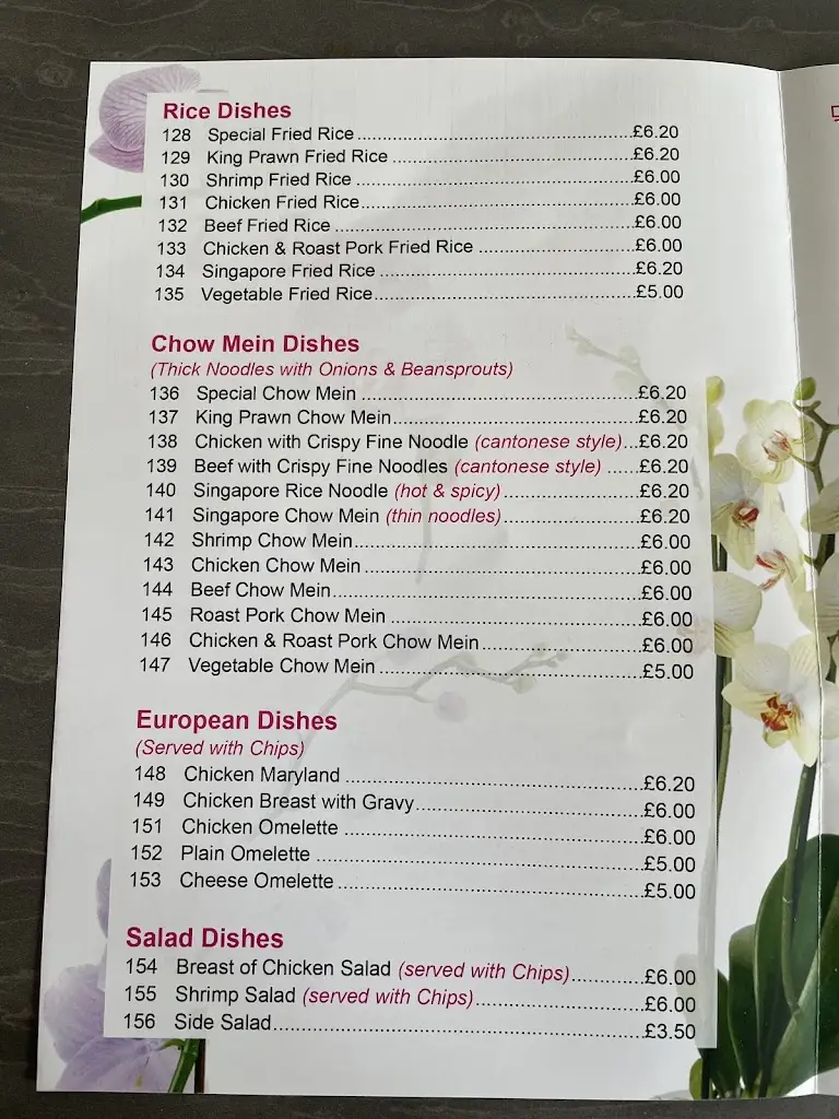 Menu_Orchid Lane_Moodiesburn_imagen_3