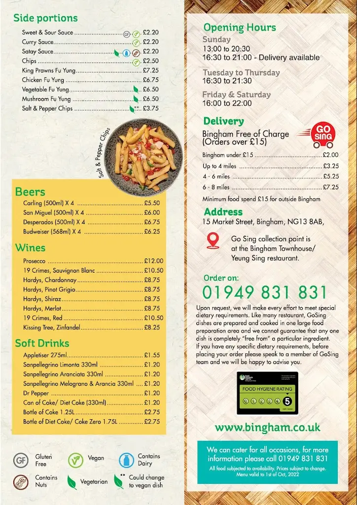 Menu_Go Sing_Bingham_image_1