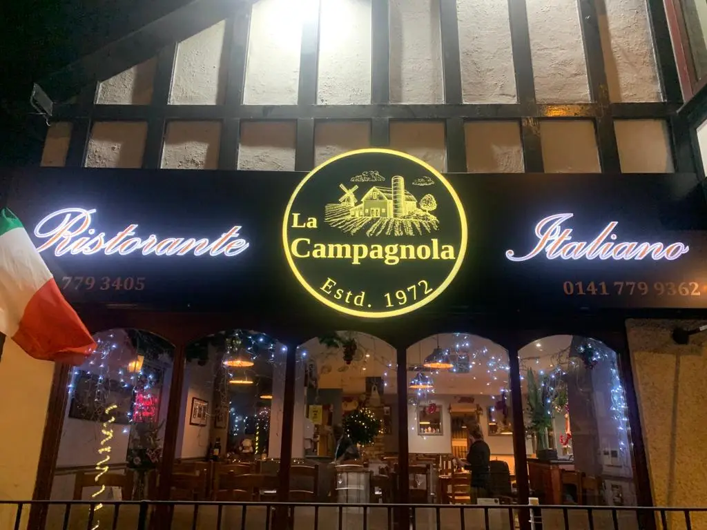 La Campagnola restaurante en Moodiesburn