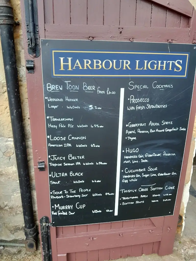Menu_The Harbour Lights_Lossiemouth_image_1