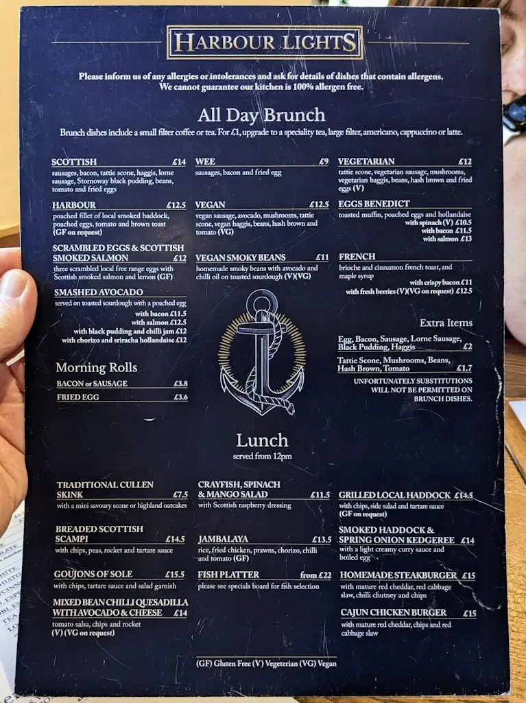 Menu_The Harbour Lights_Lossiemouth_image_3