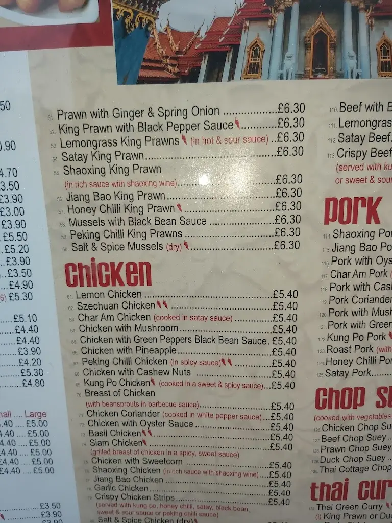 Menu_Thai Cottage_Lossiemouth_image_4