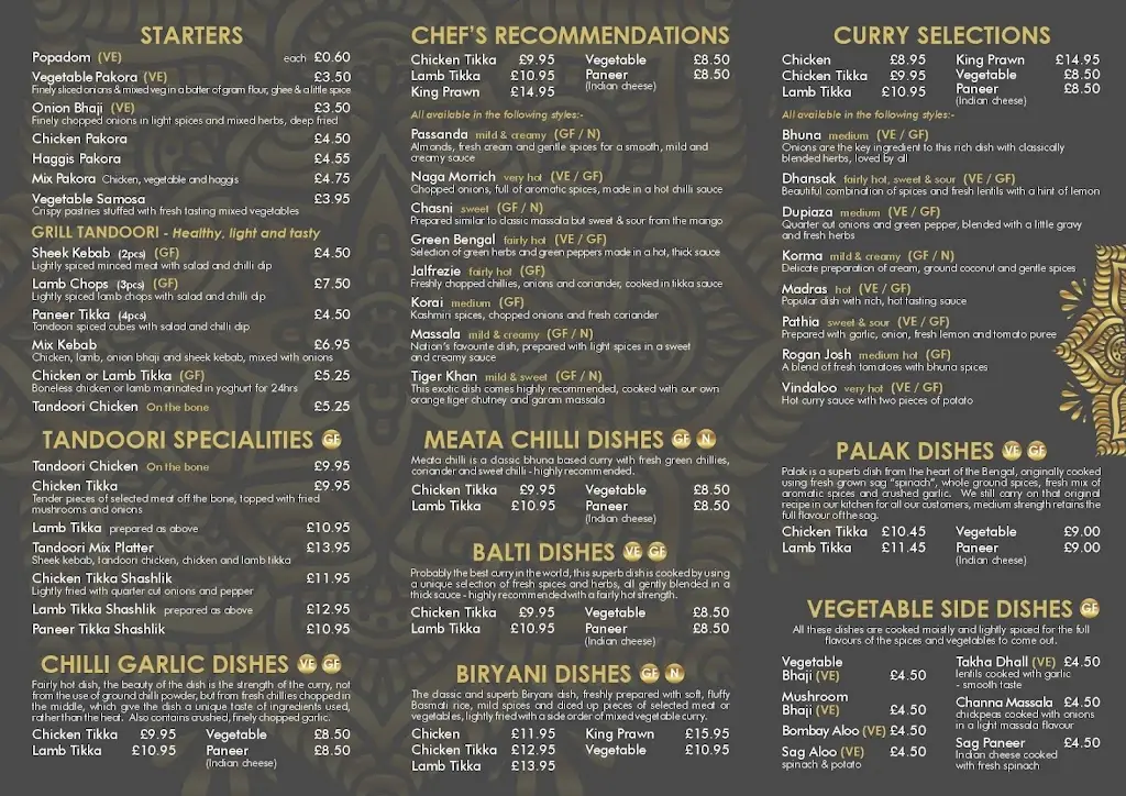 Menu_Macraj Indian Restaurant & Takeaway_Lossiemouth_imagen_2
