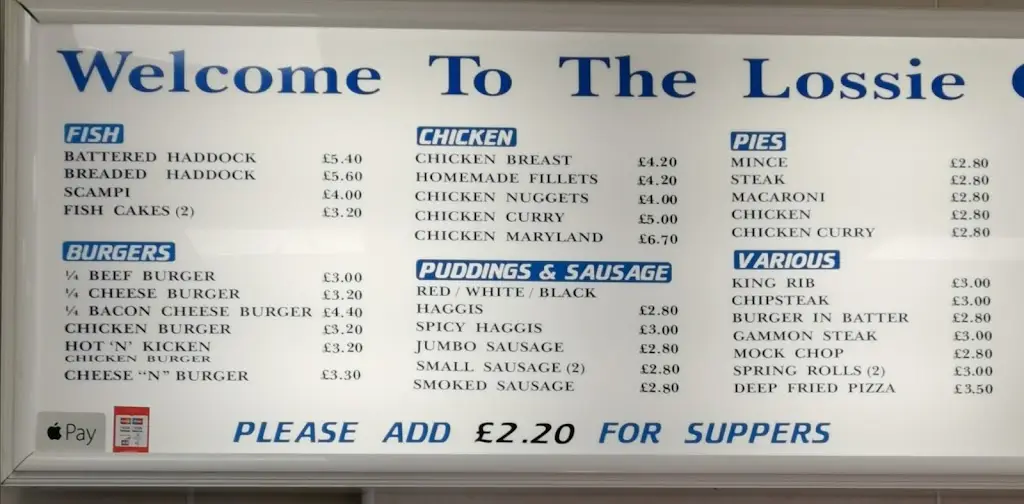 Menu_The Lossie Chip Shop_Lossiemouth_image_3