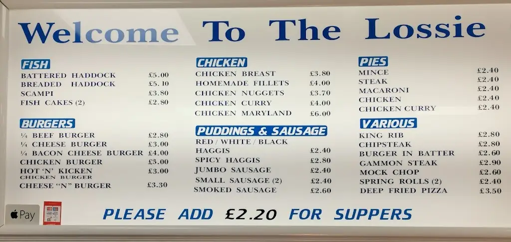 Menu_The Lossie Chip Shop_Lossiemouth_image_4