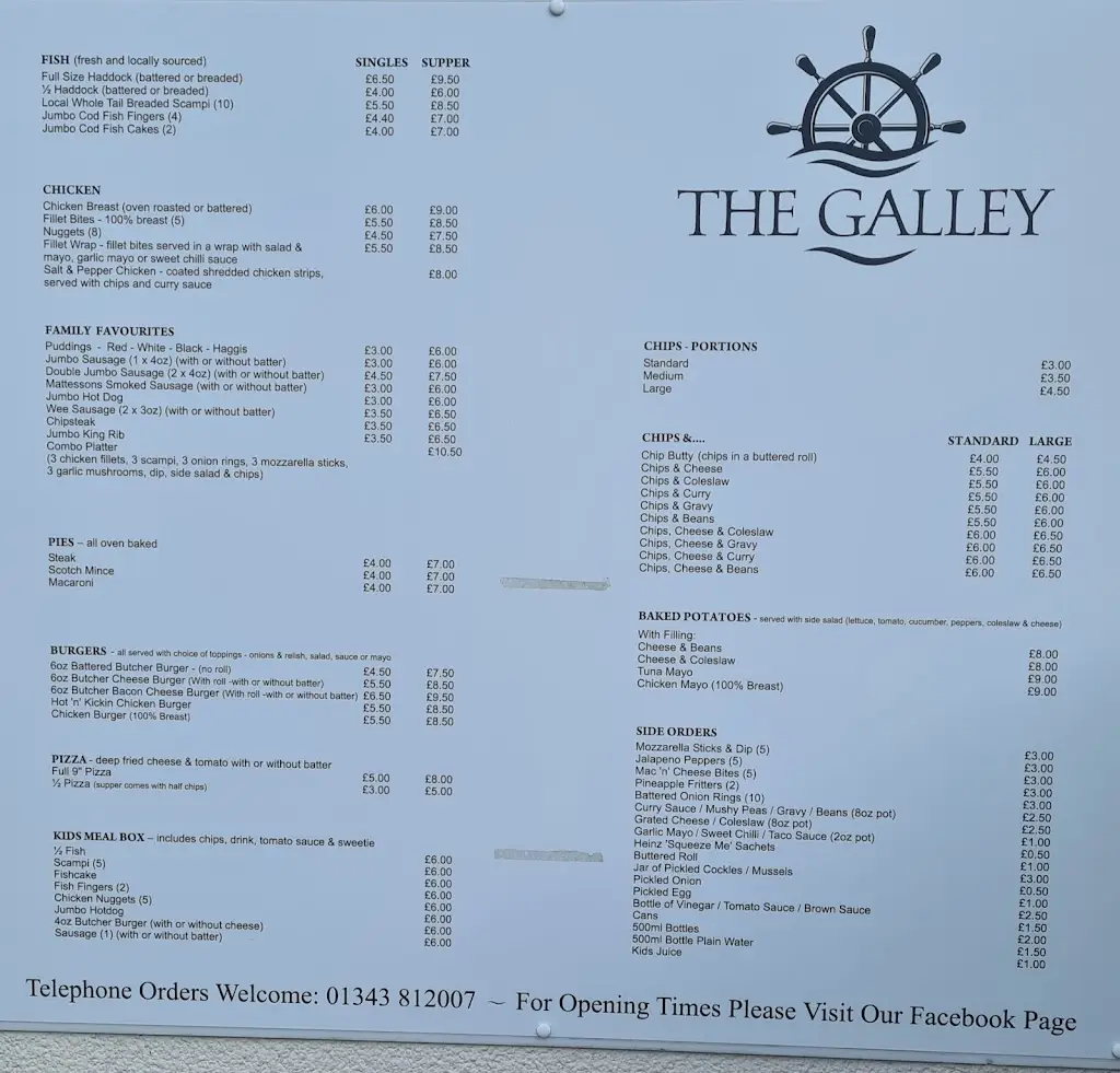 Menu_The Galley Fish & Chip Shop_Lossiemouth_image_3