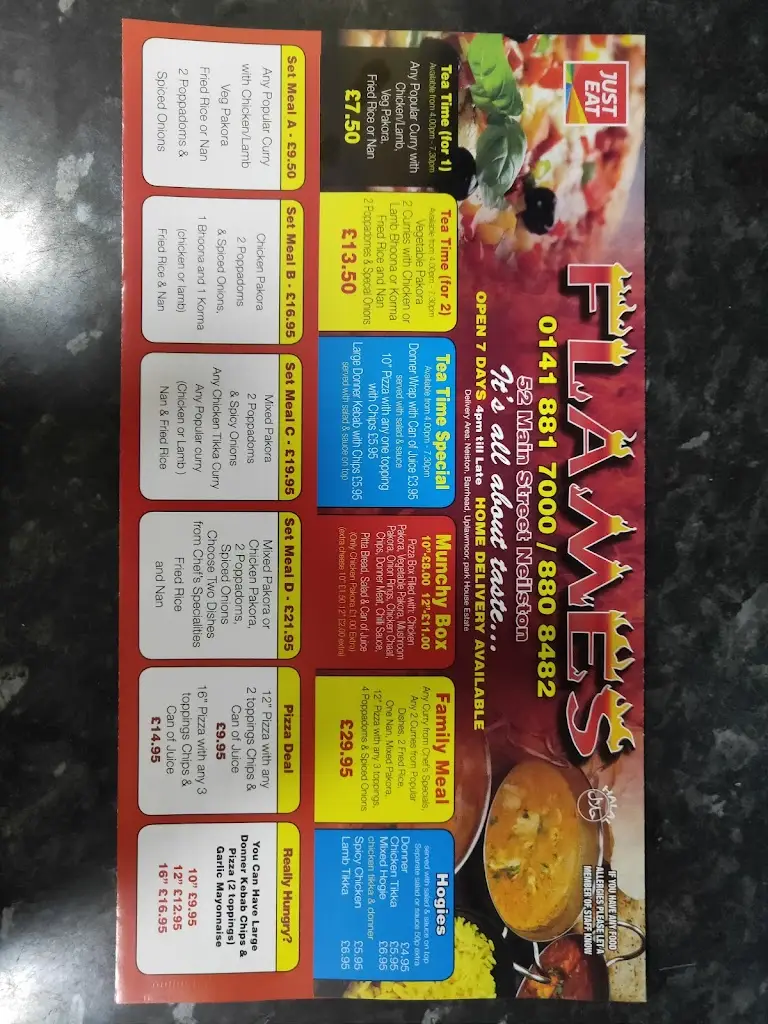 Menu_Glasgow Flames Takeaway_Neilston_image_1